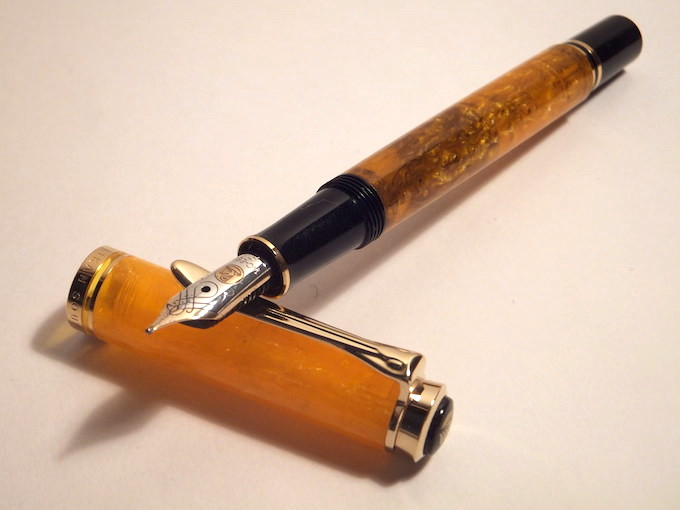 お気に入りのミニ万年筆・M320(Pelikan)を日常使いしたくなり字幅違い(F・細字)を入手。 憧れで買った極太字(BB)も至福の筆記感 – げんきざっくざく