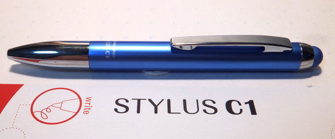 STYLUS C1(ZEBRA)はコスパ抜群のボールペン付スタイラスペン。安くても 
